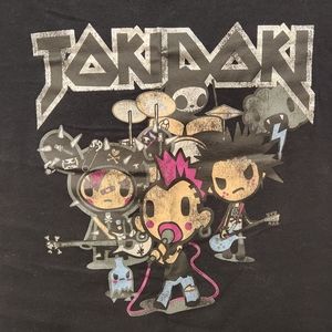 Tokidoki Scoop Neck T-shirt Sz M